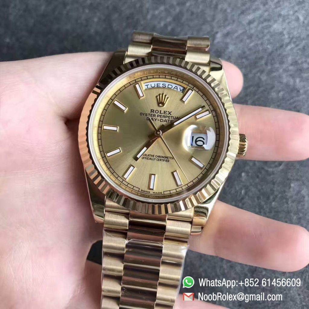 Day-Date 40mm Watch 228238 DayDate Yellow Gold Bracelet and Dial with ...