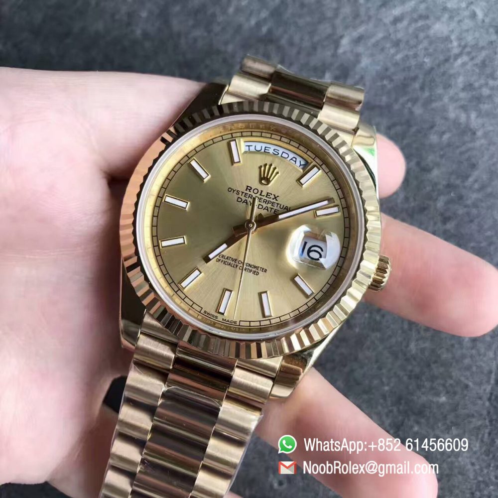 Day-Date 40mm Watch 228238 DayDate Yellow Gold Bracelet and Dial with ...