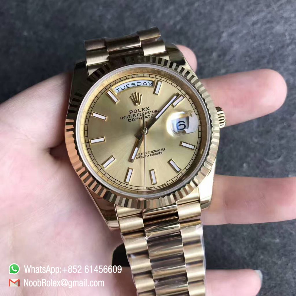 Day-Date 40mm Watch 228238 DayDate Yellow Gold Bracelet and Dial with ...