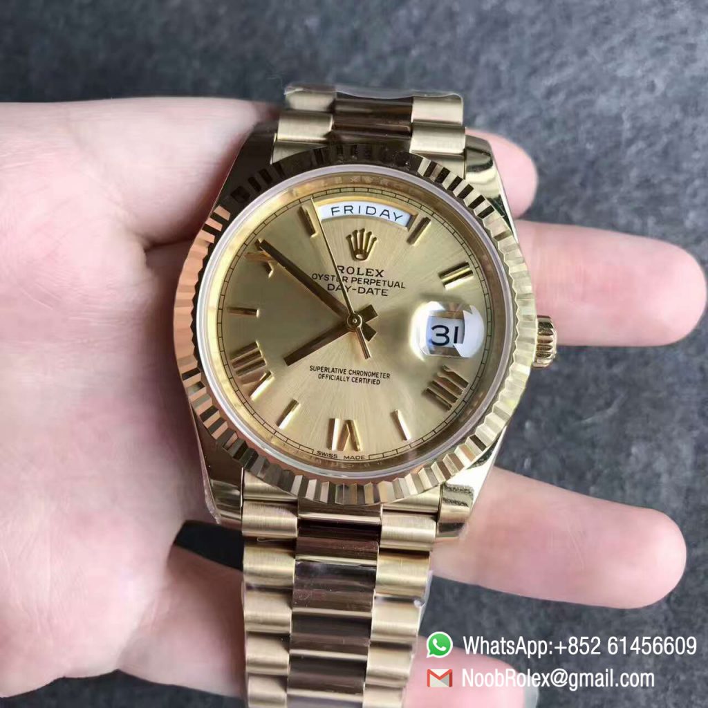 Day-Date 40mm Watch 228238 DayDate Yellow Gold Bracelet and Dial with ...