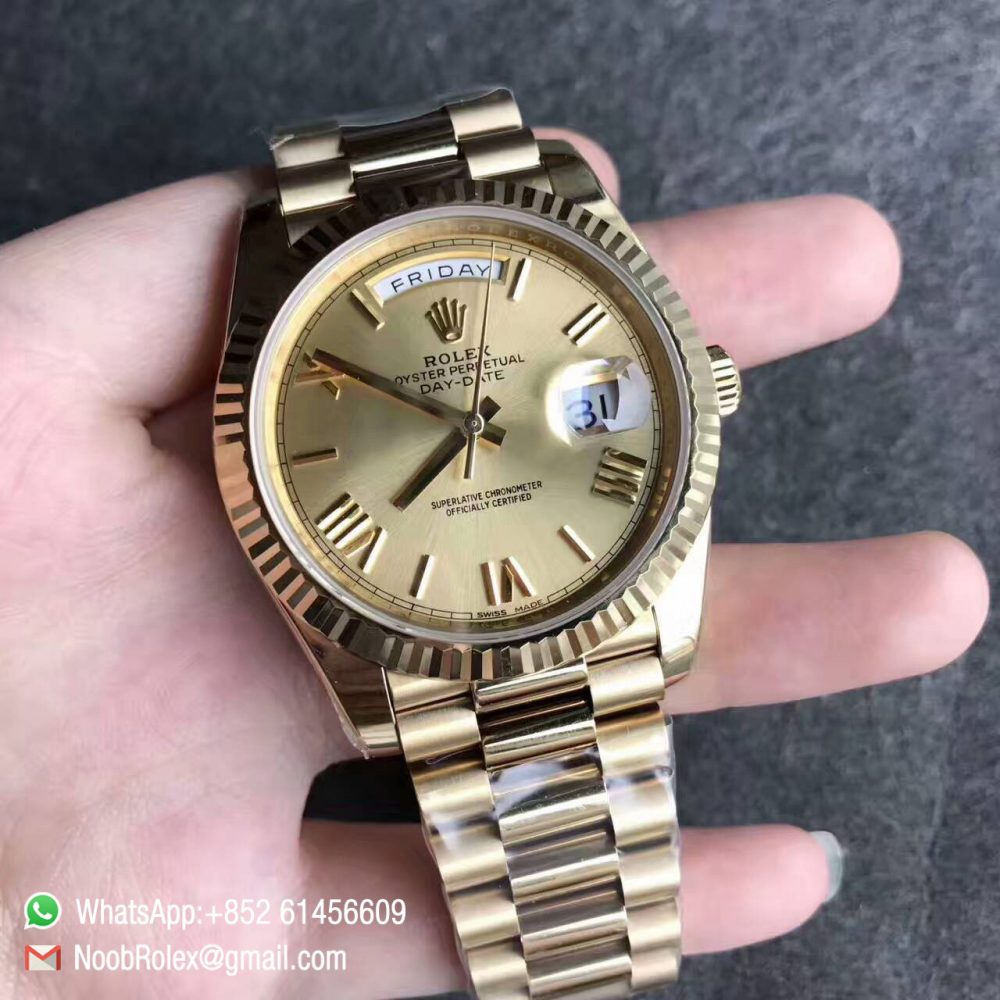 Day-Date 40mm Watch 228238 DayDate Yellow Gold Bracelet and Dial with ...