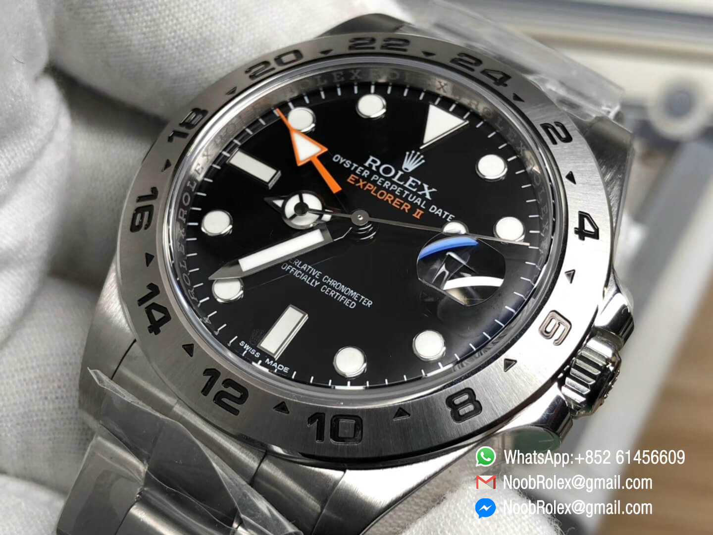 rolex explorer ii 42mm 216570 noob