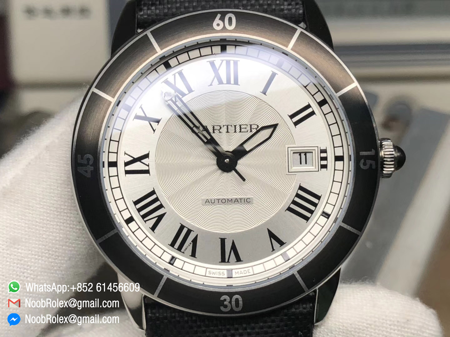 Cartier ronde best sale croisiere wsrn0002 gp