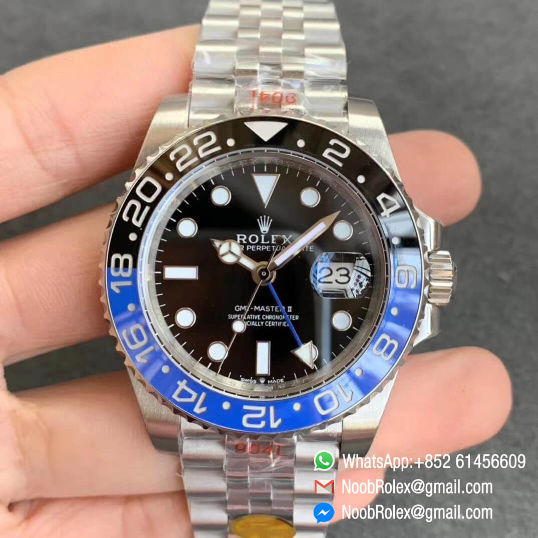 correct hand stack rolex gmt