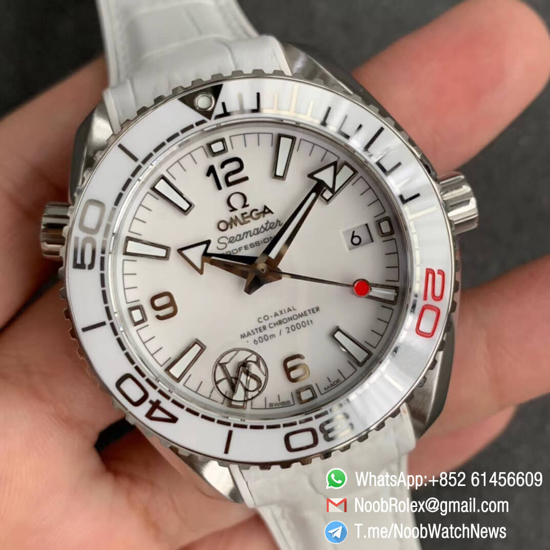 Ultra Copies Seamaster Planet Ocean Tokyo Olympics Limited Edition Steel Case White Dial Ceramic Bezel White Leather Strap Vsf 39 5mm Noob Watch The Best Swiss Replica Watches From