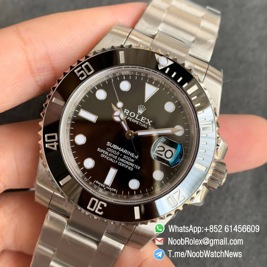 Rolex Submariner 16610 40mm Stainless Steel Men's Watch Factory Clone –  Juell Time