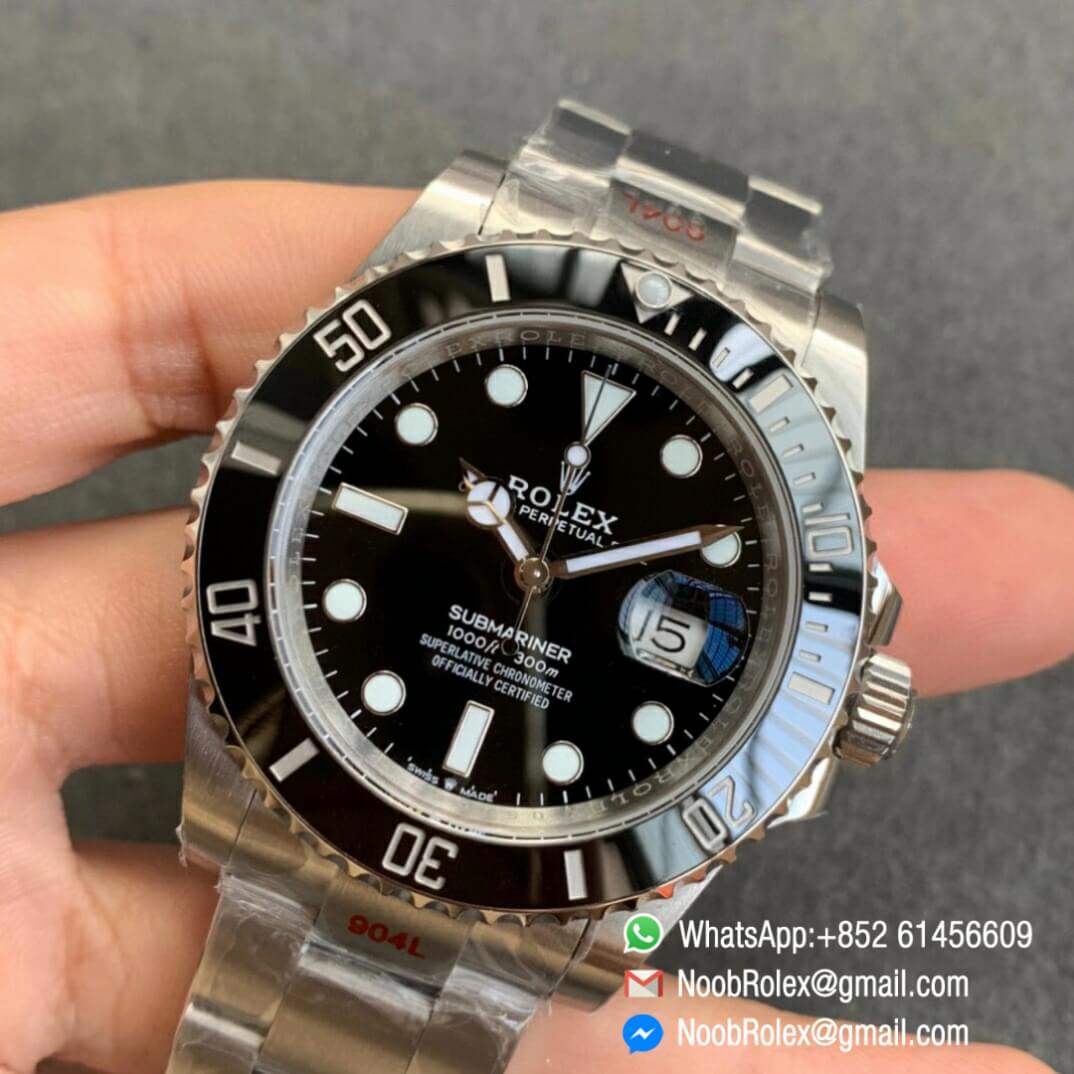 Green Factory 2020 New Submariner 126610LN 41mm Black Dial with Crown ...