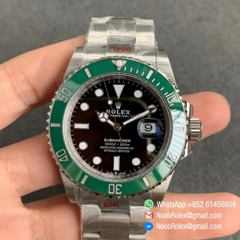 Green Factory 2020 New Submariner 126610LN 41mm Black Dial with Crown ...