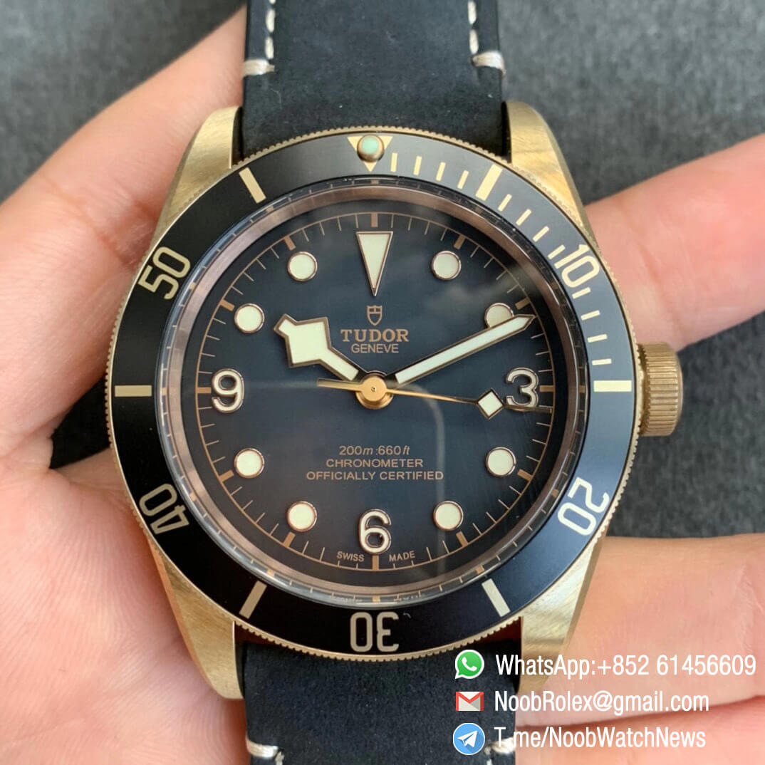 Tudor black bay clearance clone