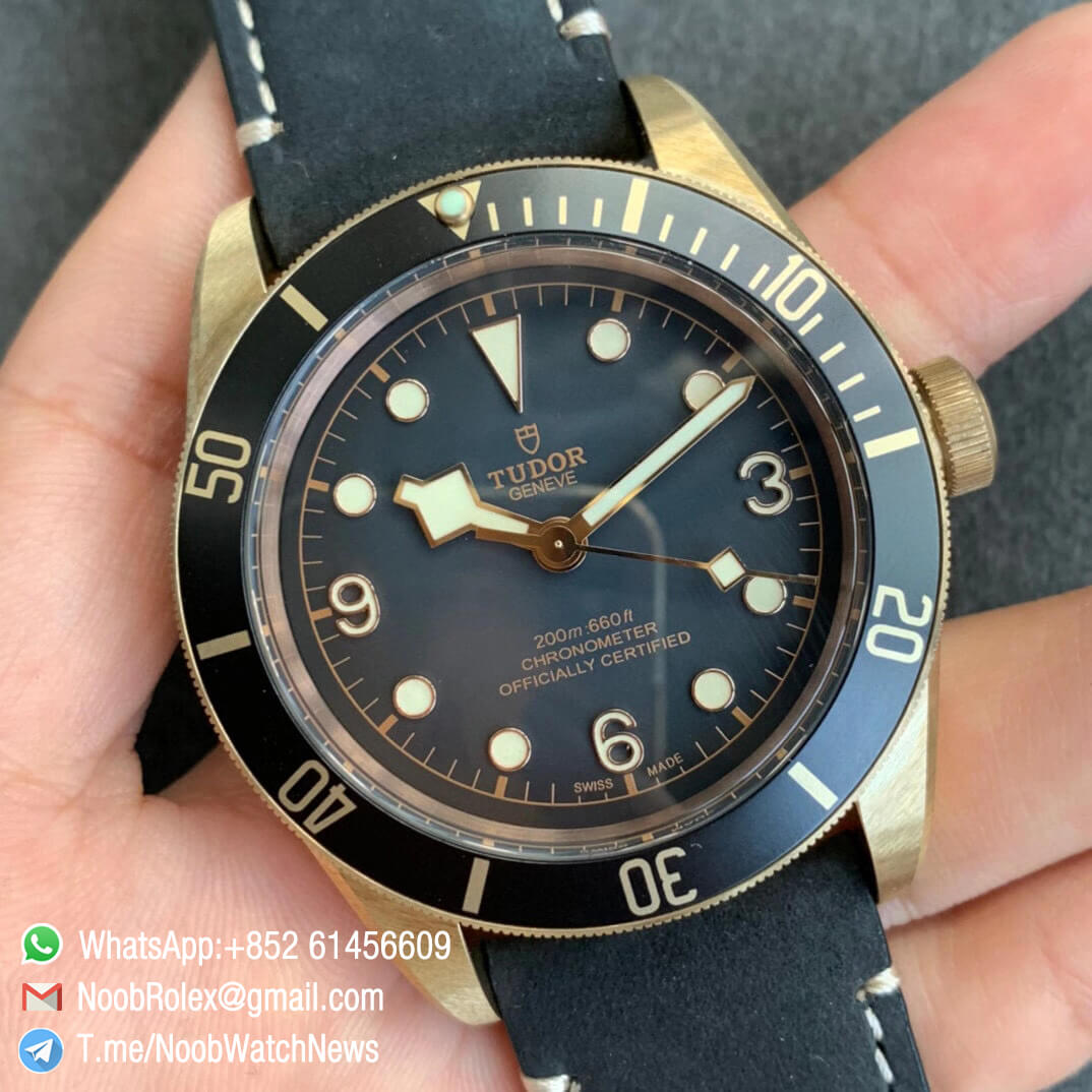 Noob Watch Time | XF Superclone Tudor Heritage Black Bay Bronze Case ...